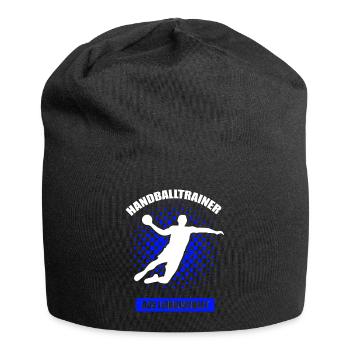 Handballtrainer aus Leidenschaft - Jersey-Beanie - Schwarz - Vorne