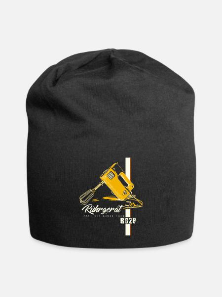 Rührgerät RG28 Kult Mixer der DDR Retro Ostalgie - Jersey-Beanie - Schwarz