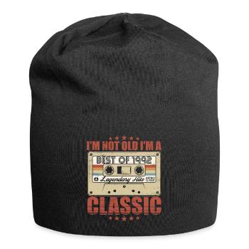 1992 Vintage Vintage Retro Cadeau d’anniversaire - Bonnet en jersey - noir - Devant
