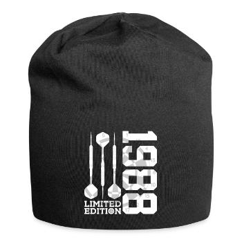LIMITED EDITION 1988 DARTS 38. GEBURTSTAG - Jersey-Beanie - Schwarz - Vorne