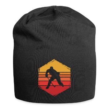 Eishockey Hockey sur glace - Bonnet en jersey - noir - Devant