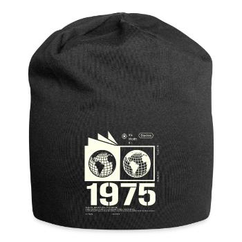 Vintage 1975 Retro Birthday Gift 1975 - Jersey Beanie - black - Front