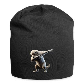 Dabbing Hunde Tierliebhaber Dab Labrador Retriever - Jersey-Beanie - Schwarz - Vorne