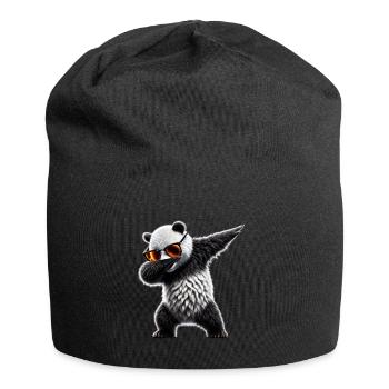 Dabbing Panda Bear Animal Lover Dab Cool Animals - Jersey Beanie - black - Front