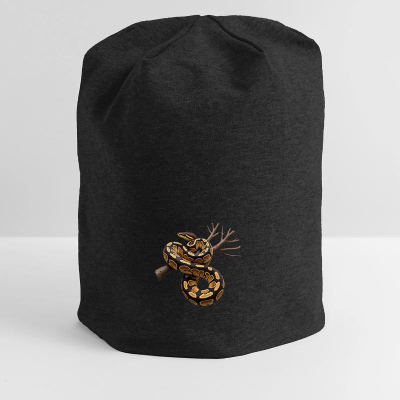 King Python Snakes Lover Terrarium Python Jersey Beanie