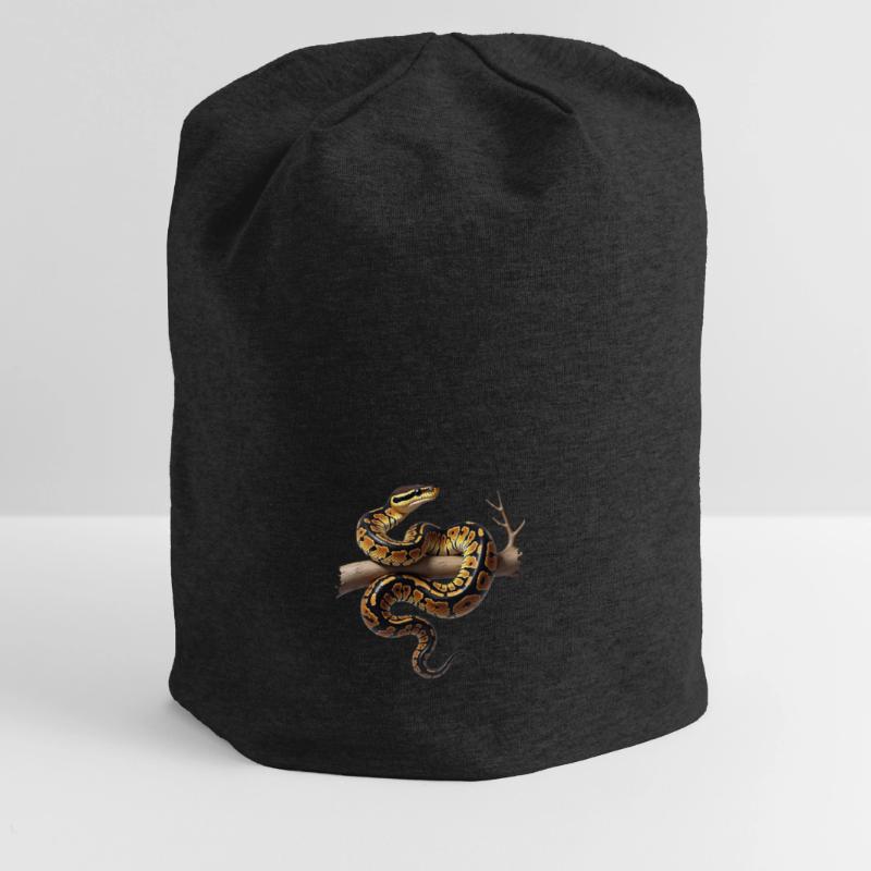 King Python Snakes Lover Terrarium Python Jersey Beanie