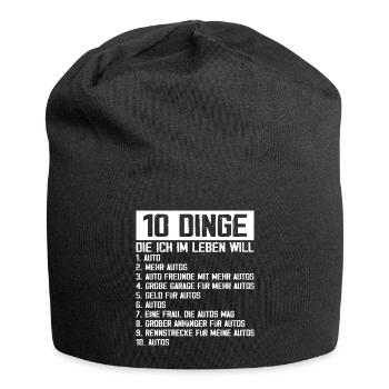 Tournevis de réglage de voiture - Bonnet en jersey - noir - Devant