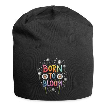 Dandelion Dandelion Lover Floral Floral - Bonnet en jersey - noir - Devant