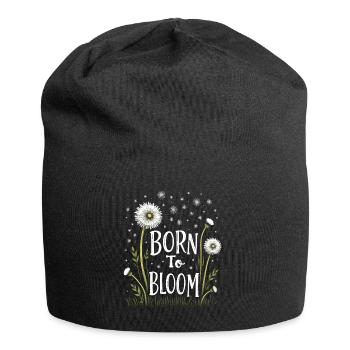 Dandelion Dandelion Lover Floral Floral - Bonnet en jersey - noir - Devant