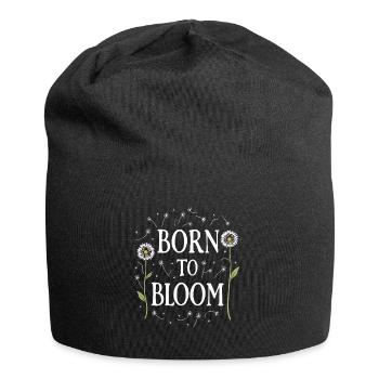 Dandelion Dandelion Lover Floral Floral - Bonnet en jersey - noir - Devant