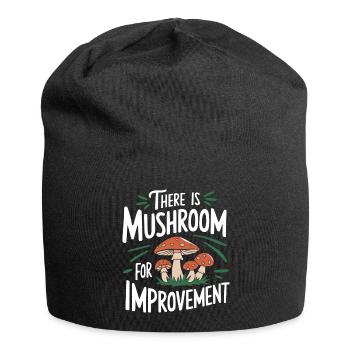Champignons Champignons Champignon Champignon - Bonnet en jersey - noir - Devant