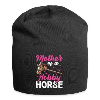 Hobby Horsing Hobby Horse Horse Horse Riding - Jersey Beanie - black - Front