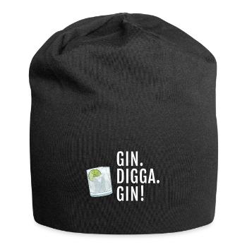 Gin Digga Gin - Jersey-Beanie - Schwarz - Vorne