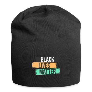 Black Lives Matter - Jersey-Beanie - Schwarz - Vorne