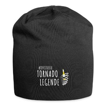 Tornado entzünden Mallorca Bier - Jersey-Beanie - Schwarz - Vorne