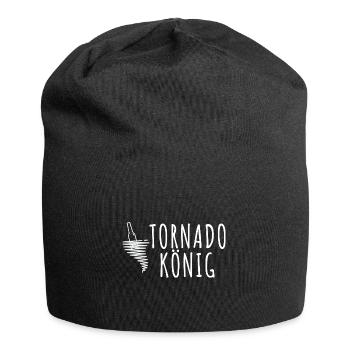Tornado entzünden Mallorca Bier - Jersey-Beanie - Schwarz - Vorne