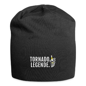 Tornado entzünden Mallorca Bier - Jersey-Beanie - Schwarz - Vorne