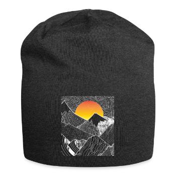 Mountain - Jersey Beanie - charcoal grey - Front