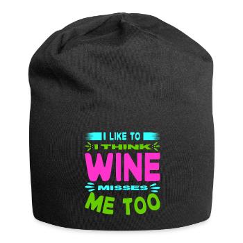Mère Enceinte Bébé Nourrisson T-shirt Maman - Bonnet en jersey - noir - Devant