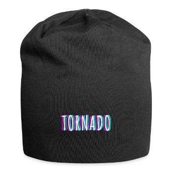 Tornado entzünden Mallorca Bier - Jersey-Beanie - Schwarz - Vorne