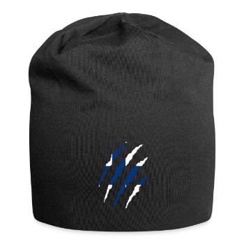 Finnish flag Finland - Jersey Beanie - black - Front