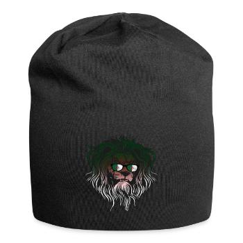 Algerien - Jersey-Beanie - Schwarz - Vorne
