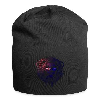 Neuseeland - Jersey-Beanie - Schwarz - Vorne