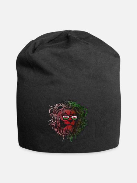 Wales - Jersey-Beanie - Schwarz