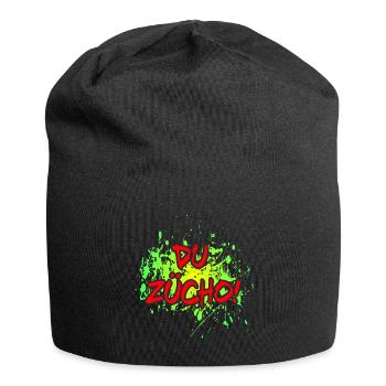 Du Zücho! - Jersey-Beanie - Schwarz - Vorne
