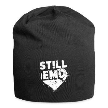 Toujours Emo ! Emo Goth Alternative - Bonnet en jersey - noir - Devant