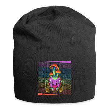 Mushrooms Mycology Ant Zombie Biology Student - Jersey Beanie - black - Front