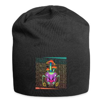 Mushrooms Mycology Ant Zombie Biology Student - Jersey Beanie - black - Front