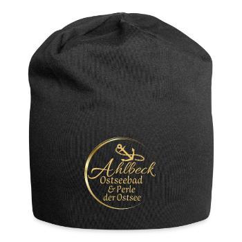 Ahlbeck - Baltic seaside resort & pearl of the Baltic Sea - Jersey Beanie - black - Front