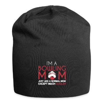 Cooler Bowling Mom - Jersey Beanie - black - Front