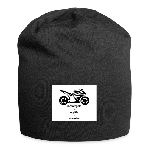 Motorcycle life rules design - Jersey-Beanie
