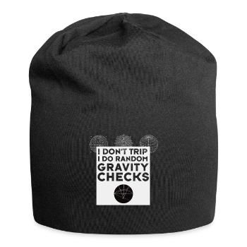 nerd attraction Astronomy Physics calculation math - Jersey Beanie - black - Front