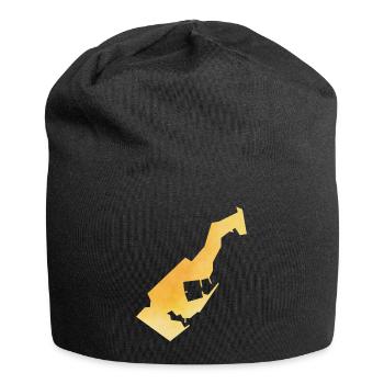 Monaco - Jersey-Beanie - Schwarz - Vorne