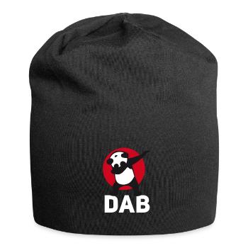 panda dab dabbing touchdown just dab it football r - Jersey-Beanie - Schwarz - Vorne