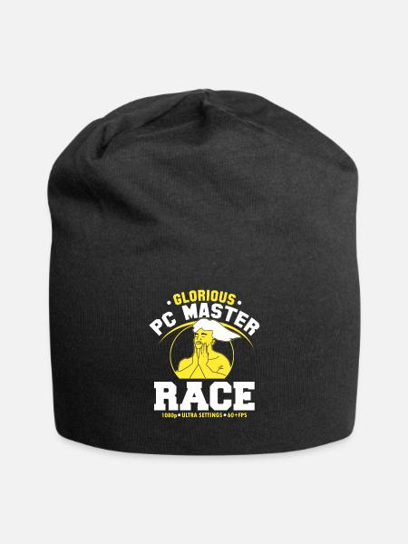 glorious pc gaming master race - Jersey Beanie - black