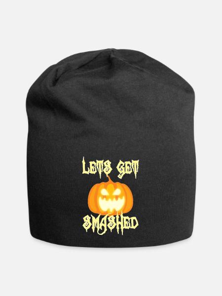 Halloween: Let´s Get Smashed - Jersey-Beanie - Schwarz