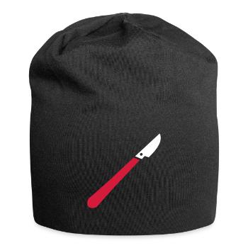 Scalpel for surgeon doctor medic medical student - Jersey Beanie - black - Front
