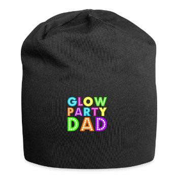 Glow Party Dad - Jersey Beanie - black - Front