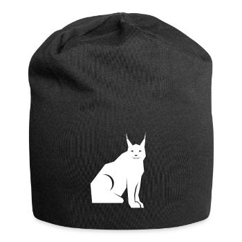 luchs - Jersey-Beanie - Schwarz - Vorne