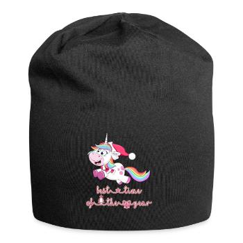 licorne licorne - Bonnet en jersey - noir - Devant