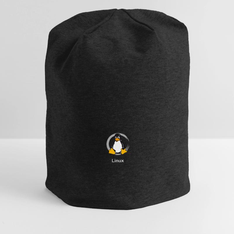 Pc computer Pinguin nerd geek Programmierer Admin Jersey-Beanie