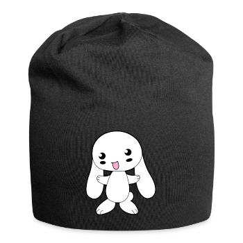 girl - Jersey Beanie - black - Front