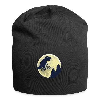 T-Rex Tyrannosaurus drôle cadeau anniversaire - Bonnet en jersey - noir - Devant