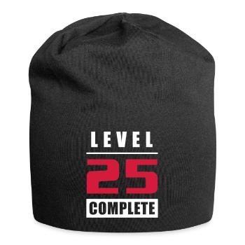 Level 25 - Complete - Jersey Beanie - black - Front