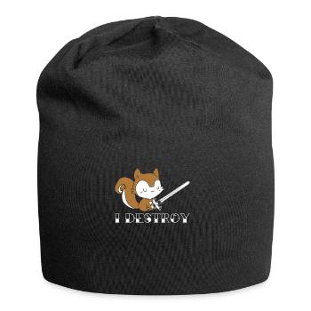 I Destroy - Jersey Beanie - black - Front