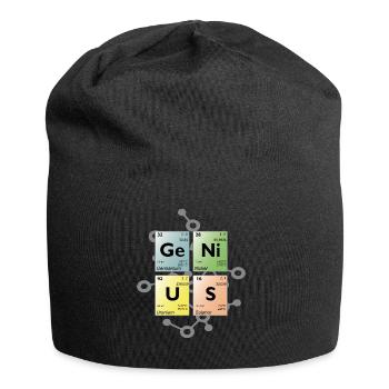 Periodic table genius 4 - Jersey Beanie - black - Front